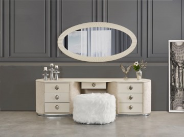 Model BABIL, Ronde Fluweel Bed