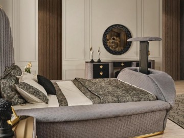 Model BABIL, Ronde Fluweel Bed