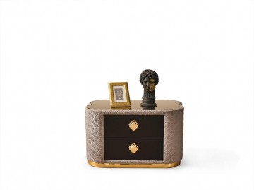 Model BABIL, Ronde Fluweel Bed