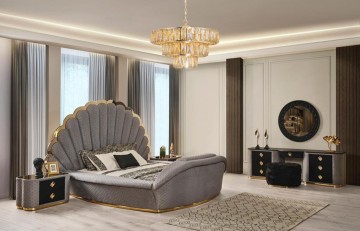 Model BABIL, Ronde Fluweel Bed