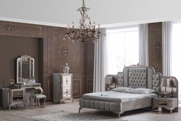 Model SAFIR, Klassieke Slaapkamer Meubilair voor Luxeuze Uitstraling