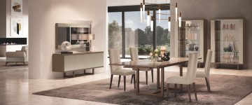 Soggiorno con buffet linea