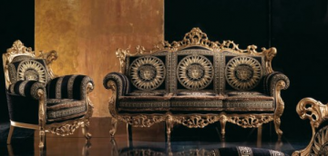 klassieke barok versace stoffen bankstel finlandia meubels Breda