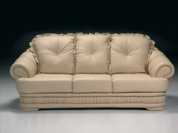 Model ALI, Stijlvol Volledig Leer Bank Luxe Interieur 