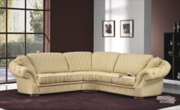 Model LIVERPOOL, Stijlvol Volledig Leren Hoekbankstellen Interieur Advies