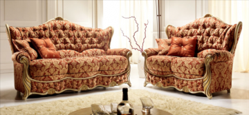 Cristina klassieke stoffen bankstel meubels Breda