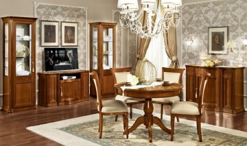 Model TORIANI, de Italiaanse Noten Interieur Selectie van Interieuradvieseurs voor Vintage Interieur