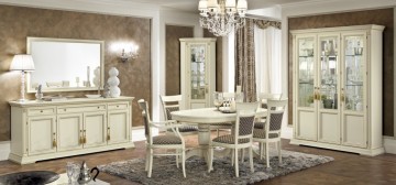 Model TREVISO, de Noten Interieur Klassieke Luxe Design Meubels