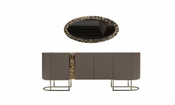 Model LYON, Uniek Model van Luxeuse Interieur Dressoir Kast