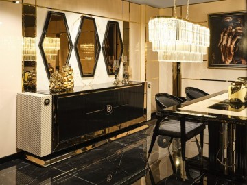 Model HERA, Uniek Model van Luxe Versace Interieurstyling