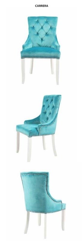 Woiss meubelen carrera blue eettafel stoel 2