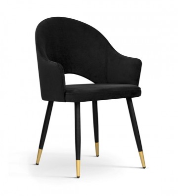 Woiss meubelen goda zwart stoel