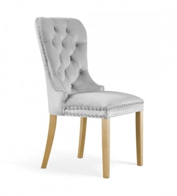 Woiss meubelen madame fluwelen eettafel stoel